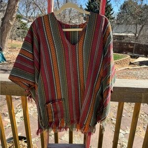Vintage striped hippy top